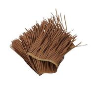 Panel de Techo de Paja Artificial para cabaña Tiki - Techo de Paja sintética para decoración de Bares Tiki, Estilo rústico de Palma, estética Tropical para Interiores y Exteriores, Duradero