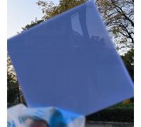 Panel de techo de policarbonato C de 2 mm, ligero, resistente a los rayos UV y a la lluvia, para invernaderos, ventanas y cobertizos al aire libre, color blanco lechoso