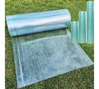 Panel de techo de policarbonato transparente de 0,8 mm, paneles de repuesto duraderos resistentes a la intemperie para toldos al aire libre, fácil de cortar y doblar, 0,8 x 50 m, ideal para pérgolas e
