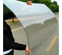 Panel de techo de policarbonato transparente resistente a los impactos, hoja de repuesto para invernadero, 0,6 x 5 m, incluye tornillos para una fácil instalación, duradero y resistente a la