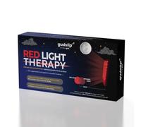 Panel de Terapia de Luz Roja - Gudslip® - Portátil, Tamaño Smartphone, con Cable USB y Estuche, para Recuperación Muscular y Cuidado de la Piel
