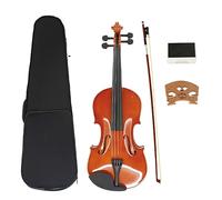 Panel De Tilo De Violín Brillante, Panel Lateral Norte, Diapasón De Madera Blanca, Violín Especial Para Estudiantes Principiantes (Color : 3/4)