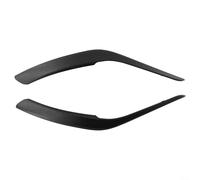 Panel de tirador de puerta interior izquierdo y derecho negro para BMW X1 E84 2009-2015, repuesto de ajuste directo para números de pieza 51412991775 y 51412991776, resistente a los arañazos, diseño