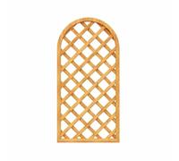 Panel de valla de privacidad de madera para uso en exteriores e interiores, soporte para plantas para patio, terraza, césped, jardín, patio trasero, amarillo, 60 x 120 cm, elegante y versátil pantalla