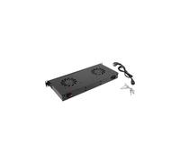 Panel Lanberg AK-1502-B 2 Ventiladores Integrados 2,93 kg Negro Corriente Alterna