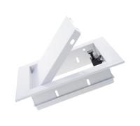 Panel de ventilación oculto de construcción de aluminio robusto con enfoque seguro para un fácil mantenimiento y fácil instalación