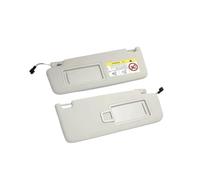 Panel de visera solar frontal de 2 piezas con espejo de maquillaje 5GG857551 5GG857552 compatible con Golf 7 Jetta MK7 Passat B8 T-Cross, viseras solares, pieza interior