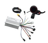 Panel de visualización LCD para scooter con brillo ajustable, multifuncional, velocidad y kilometraje y monitor de batería, panel de instrumentos