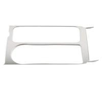Panel Decorativo Consola Central Para Explorer 2020-2022 Embellecedor Marco Palanca Cambios Encendedor Cigarrillos Coche Carbono Inoxidable(Silver 1)