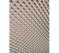 Panel decorativo de madera, tabique de pared, rejilla de cubierta de radiador Oregon, decoración de muebles, corte láser de tablero MDF de 3 mm de grosor (tamaño 1200 mm x 620 mm) con patrón de