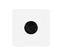 Panel decorativo moderno con corrector de alambre, placa de cubierta contemporánea, elegante placa frontal adecuada para 86 tipos de enchufes, panel de gestión de cables, muebles, cubierta de hardware