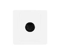 Panel decorativo moderno con corrector de alambre, placa de cubierta contemporánea, elegante placa frontal adecuada para 86 tipos de enchufes, panel de gestión de cables, muebles, cubierta de hardware