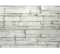 Panel decorativo para revestimientos de paredes fabricado en polipropileno - Línea "Plastonda Decor" - Efecto piedra - Medidas 50 x 100 cm