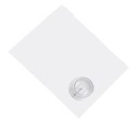 Panel deslizante de puerta de pantalla de plástico transparente de plástico transparente de 12.6x10 pulgadas con perilla de empuje, parte de reemplazo 239061 para autocaravana y caravana