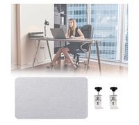 Panel divisor de escritorio acústico ajustable insonorizado, abrazadera para una mayor privacidad visual y reducción de ruido, ideal para bibliotecas y aulas