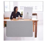 Panel Divisor de Escritorio, Panel de privacidad bajo el Escritorio para Oficina - Divisor Comercial, Panel para Estaciones de Trabajo de pie o Sentado, faldón de Escritorio Gris Claro (75 x