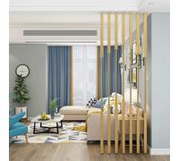 Panel divisor de habitación de listones de metal ajustable, elegante para sala de estar, oficina, dormitorio, separador de espacio para decoración moderna del hogar
