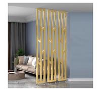 Panel divisor de habitación de metal, separador de espacio versátil para decoración de sala de estar, oficina y hotel, diseño moderno para mayor privacidad y estética