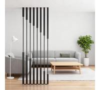 Panel divisor de habitación, poste de pared independiente para privacidad, columna de separación de suelo a techo para sala de estar, dormitorio, entrada