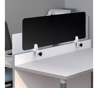 Panel divisor de oficina de acrílico, independiente para escritorios de recepción y pago, diseño protector elegante para una mayor privacidad en el espacio de trabajo