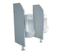 Panel divisor de pared para inodoro público para hombre, mejora la seguridad y privacidad del baño, ideal para instalaciones públicas y espacios comerciales