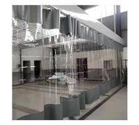 Panel divisor de privacidad de vinilo industrial con lona C, resistente a la intemperie, barrera de viento para patio al aire libre, para terraza y áreas de trabajo, fácil de limpiar e instalar