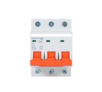 Panel eléctrico, Panel de interruptores automáticos domésticos, interruptor aire puerta principal simple y doble, microinterruptor sobrecarga cortocircuito 4P(3p,32A)