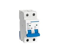 Panel eléctrico, Panel de interruptores automáticos Mini disyuntor 2P 10KA 1A - 63A Casa MCB(3a)