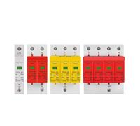 Panel eléctrico, Protector contra sobretensiones CA 1P 2P 3P 4P 20KA 40KA 60KA 385V Dispositivo de protección rayos bajo voltaje 10KA 30KA(20-40ka,3p)