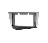 Panel Embellecedor Radio para Seat para Leon 2 MK2 2005-2012 Radio Estéreo Fascia 2Din Marco Panel Reproductor DVD Cable Adaptador Canbus Marco Radio Coche(Frame RHD)