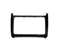 Panel Embellecedor Radio para VW para Polo 2014-2017 2 DIN Radio Coche Panel Tablero Kit Marco Reacondicionamiento Audio Fascia Embellecedor Bisel Marco Radio para Coche(Piano Black)