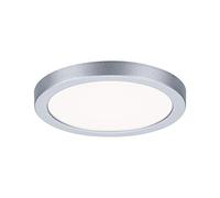Panel empotrable LED Paulmann VariFit Areo 6,5 W 4000 K cromo mate | Panel empotrable con luz blanca neutra, IP44, instalación flexible, de plástico, para conexión directa a 230 V