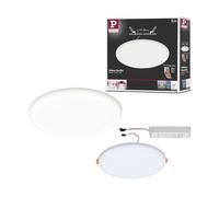 Panel empotrable LED Paulmann VariFit Veluna 22 W 4000 K | IP44, regulación en 3 niveles, luz blanca neutra difusa, instalación flexible, para conexión directa a 230 V