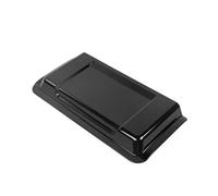 Panel Entrada Aire capó Tapa Protectora Contra La Lluvia Toma De Aire Capó Motor Coche Cubierta Ventilación Accesorios Compatible Con Jeep Para Wrangler JL 2018-2024(Black1)