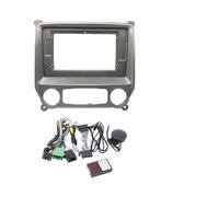 Panel Estéreo 10,1 para Chevrolet para Silverado 2014 Fascias Android GPS Reproductor Estéreo 2Din Unidad Principal Panel Embellecedor Instalación Tablero Marco Tablero