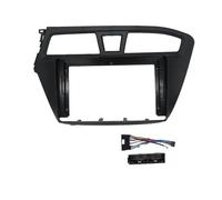 Panel Estéreo 9 Pulgadas para Hyundai para I20 2015-2017 Android Reproductor MP5 Panel Carcasa 2 Unidad Principal DIN Estéreo Dash Cubierta Embellecedora Marco Tablero