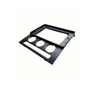 Panel Estéreo Coche Embellecedor Radio para Salpicadero Coche para Touran 2004 2005 2006 2007 2008 Soporte para Consola Central Estéreo Coche