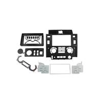 Panel Estéreo Coche Embellecedor Salpicadero para para Defender 2007-2016 Consola Central 7/9 Pulgadas para Radio Coche(Frame-9 Inch)