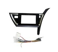 Panel Estéreo Coche Kit De Marco para Radio Estéreo Y Reproductor Multimedia para Toyota para Auris 2012 2013 2014 2015 con Volante A La Derecha Marco Radio(Fascia and Cable,7 Inch)