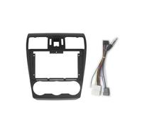 Panel Estéreo Coche Marco Adaptador Radio para Consola Central Panel Instrumentos Estéreo para Subaru para Forester para Impreza XV(Fascia and Cable)