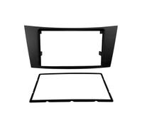 Panel Estéreo Coche Marco De Modificación De Audio para Automóvil Panel De Radio 2DIN Fascias De Montaje para Benz Clase E W211 CLS C219 Marco Radio(178x102mm)