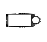 Panel Estéreo Coche Marco De Radio De 9 Pulgadas para Toyota para Yaris 2012-2017 Soporte para Consola Central Embellecedor Radio(Black Color(RHD))
