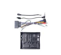 Panel Estéreo Coche Marco DVD Coche 2 DIN Kit Embellecedores Audio para Salpicadero Panel Frontal Y Reproductor Radio para Opel para Astra H para Zafira B 2007 Marco Radio(Only Cable)