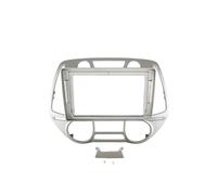 Panel Estéreo Coche Marco para Salpicadero con DVD 2 DIN Soporte para Consola Central Radio para Hyundai I20 2008-2012 Reproductor Audio Estéreo(For Auto AC)