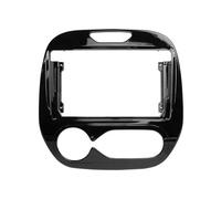 Panel Estéreo Coche para Renault para Captur para Clio para Samsung QM3 2014 2015 2016 2017 2018 Kit Panel Radio 9 Pulgadas Marco Radio(AT AC)