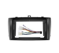 Panel Estéreo Coche para Toyota para Avensis T27 2009-2015 Marco Tablero para Radio 9 Pulgadas Reproductor Estéreo Unidad Principal 2DIN Instalación Marco Radio(Frame-Black-Cord)