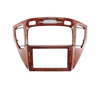Panel Estéreo Coche para Toyota para Highlander para Kluger 2000-2007 Kit Panel Radio para Salpicadero 9 Pulgadas Adaptador Marco Marco Radio(2000-2007 Wooden)