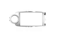 Panel Estéreo Coche para Toyota para Yaris 2012-2017 Marco Panel Radio EstéreoCompatible con Pantalla Unidad Principal 2 DIN Y 9 Pulgadas Marco Radio(Only Frame)