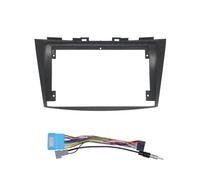 Panel Estéreo Coche Radio Coche 9 Pulgadas Y 2 DIN Instalación Estéreo Panel Instrumentos Marco Placa Frontal para Suzuki para Swift 11-17 para Ertiga 12-17 Marco Radio(Fascia and Cable)