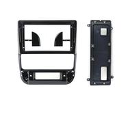 Panel Estéreo Kit Instalación Panel Salpicadero Radio Coche 9 Pulgadas Adaptador Bisel Audio Consola Salpicadero para Peugeot 406 1995-2005(Black)